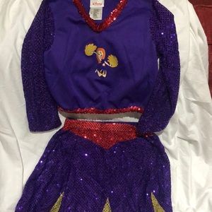 Girls Costume Kim Possible Cheerleader